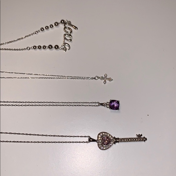 LOT OF 3 NECKLACES, AND A BRACELET - Picture 2 of 6